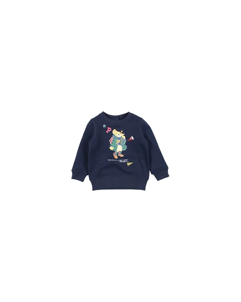 Ralph Lauren Polo Bear Fleece Sweatshirt  - TOPS - Sweatshirtsauf YOOX.COM Nachtblau