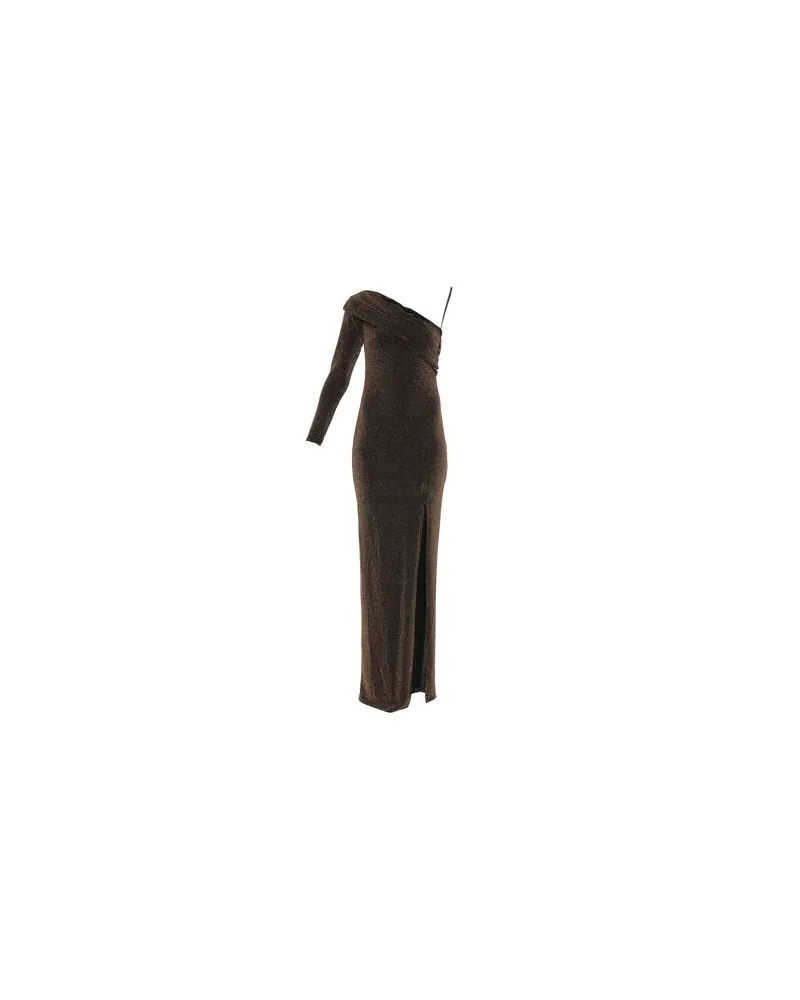 Forever Unique KLEIDER - Maxi-Kleiderauf YOOX.COM Gold