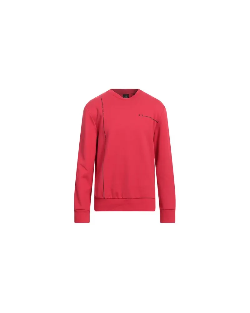 Armani Exchange TOPS - Sweatshirtsauf YOOX.COM Rot