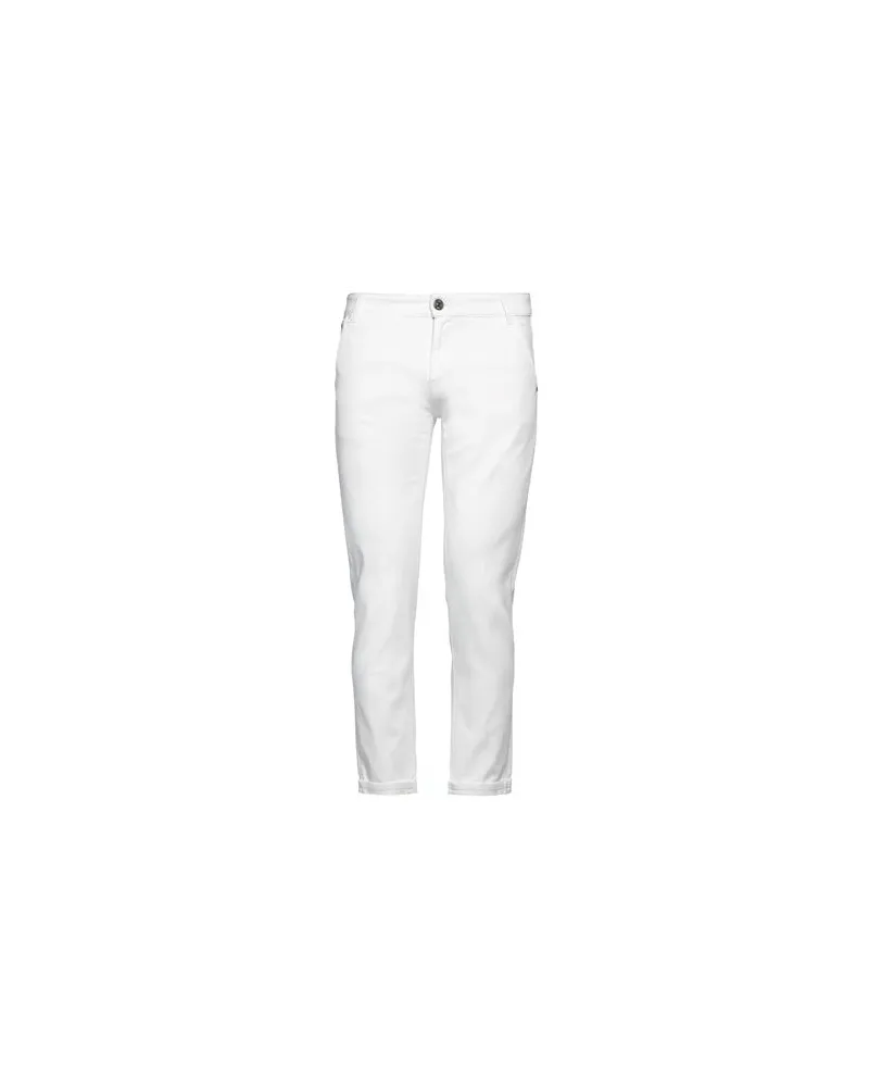 PT TORINO HOSEN & RÖCKE - Jeanshosenauf YOOX.COM Weiß