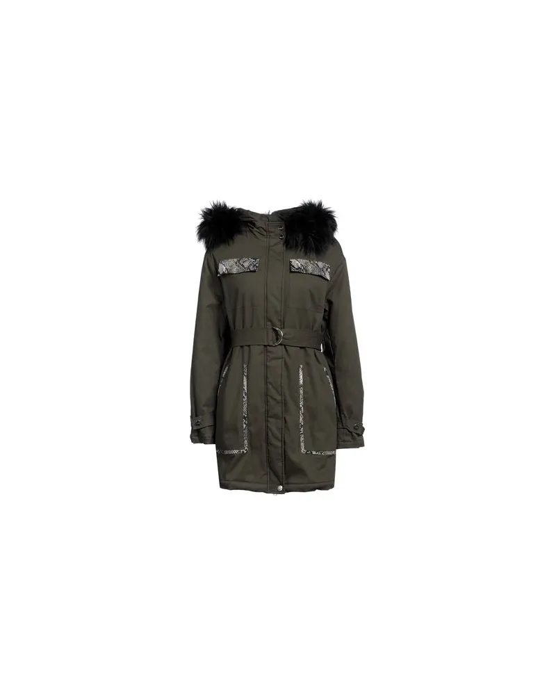 Liu Jo JACKEN & MÄNTEL - Mäntelauf YOOX.COM Militärgrün