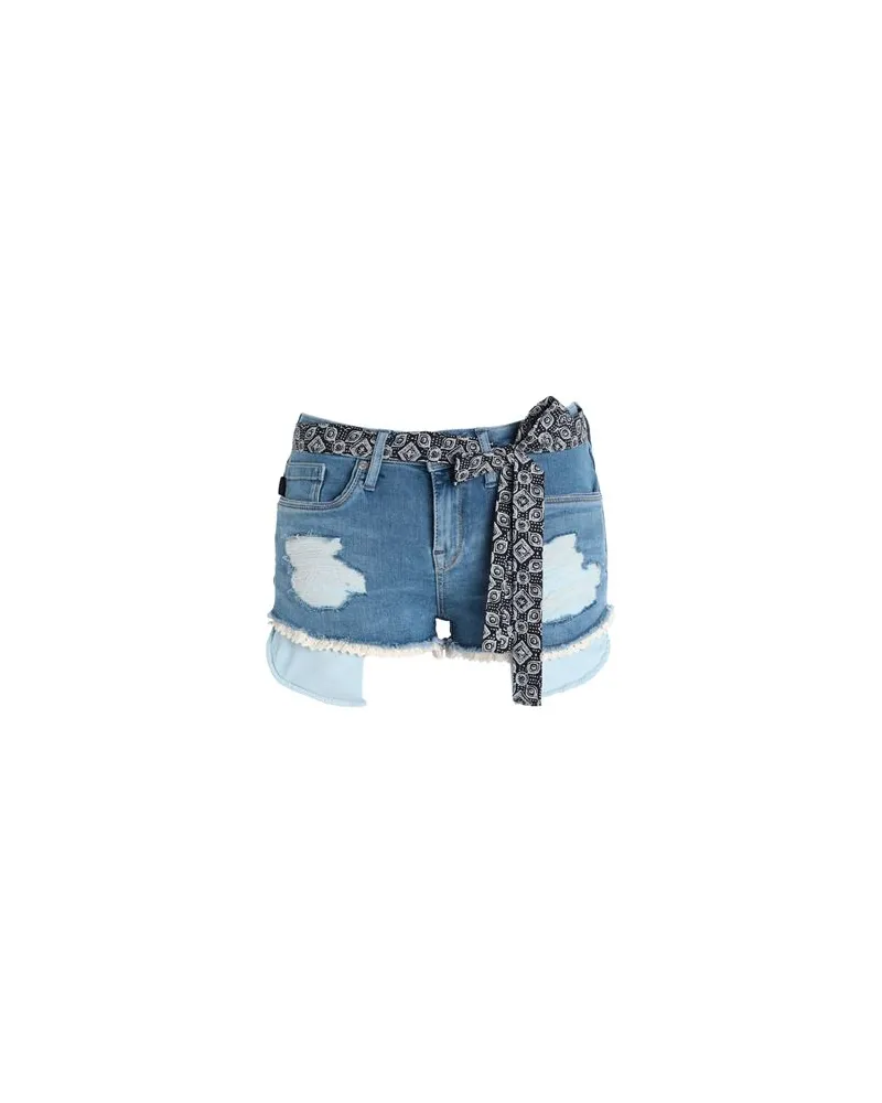 Superdry. HOSEN & RÖCKE - Jeansshortsauf YOOX.COM Blau