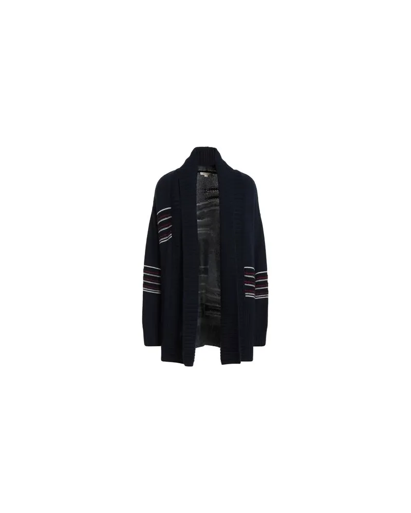 Barbour COASTAL COLLECTION - STRICKWAREN - Strickjackenauf YOOX.COM Marineblau