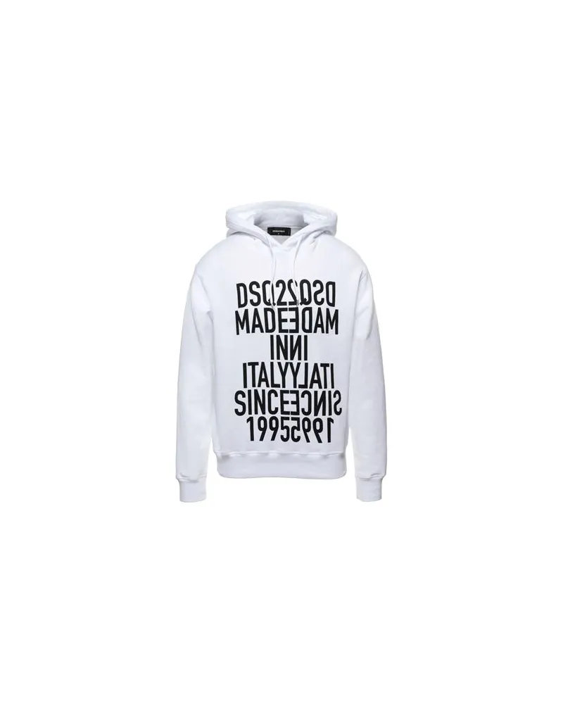 Dsquared2 TOPS - Sweatshirtsauf YOOX.COM Weiß