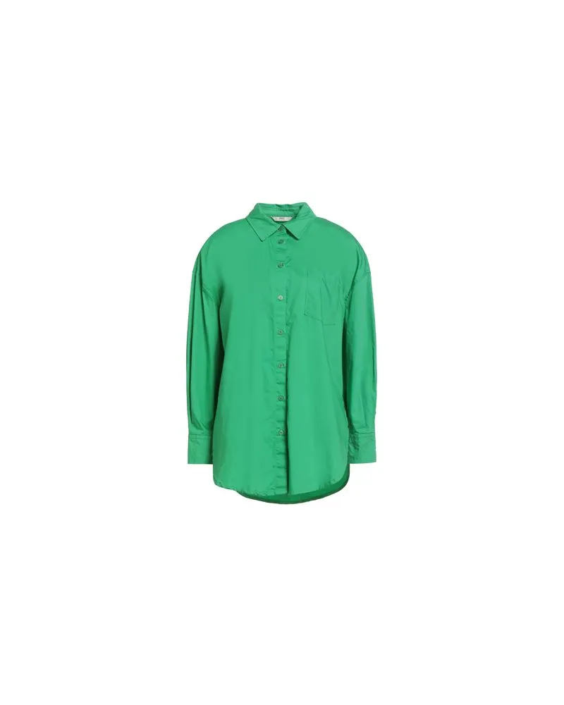 only BLU DENIM - TOPS - Hemdenauf YOOX.COM Grün