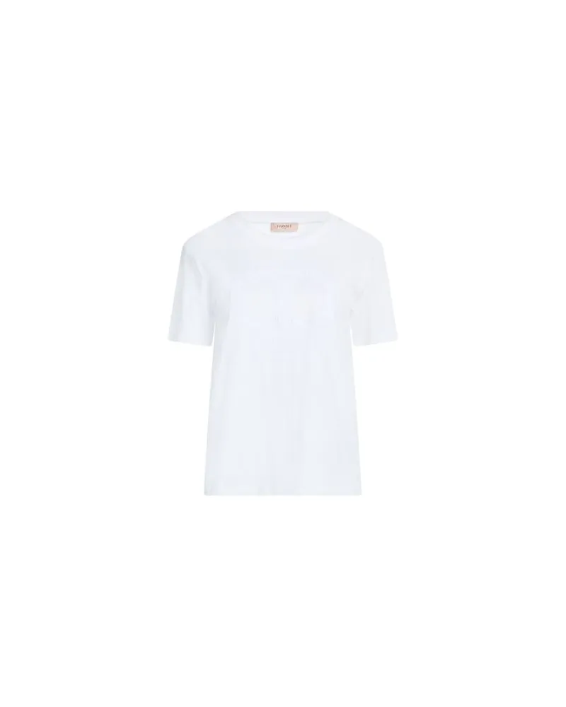 Twin-Set TOPS - T-shirtsauf YOOX.COM Weiß