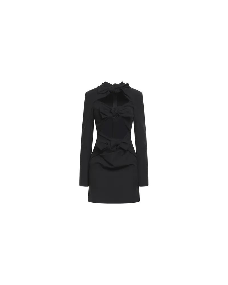 MSGM KLEIDER - Mini-Kleiderauf YOOX.COM Schwarz