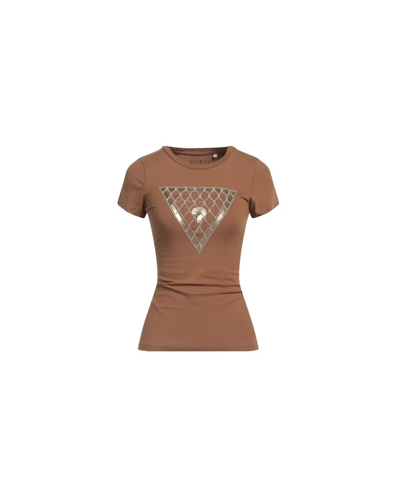 Guess TOPS - T-shirtsauf YOOX.COM Kamel