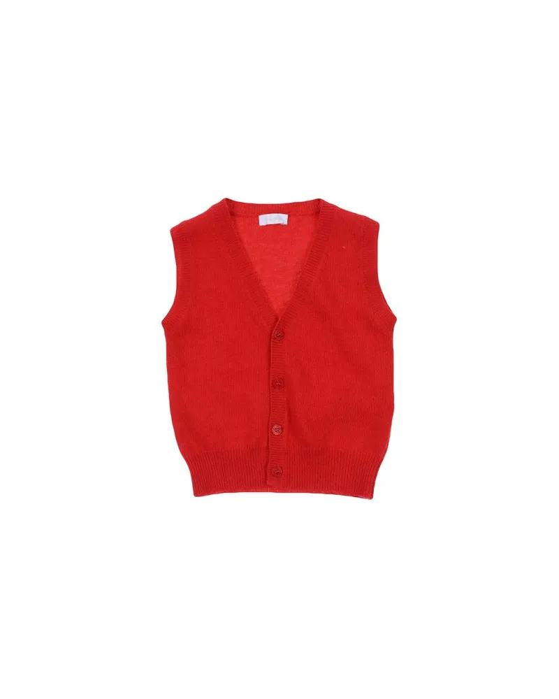 Il Gufo STRICKWAREN - Strickjackenauf YOOX.COM Rot