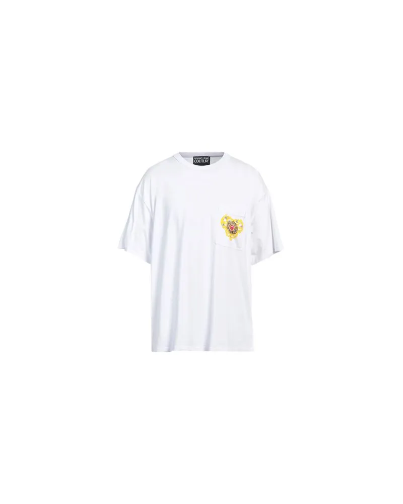 Versace Jeans TOPS - T-shirtsauf YOOX.COM Weiß