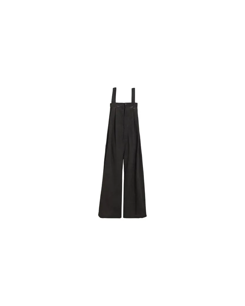 Uma Wang OVERALLS - Lange Overallsauf YOOX.COM Braungrau