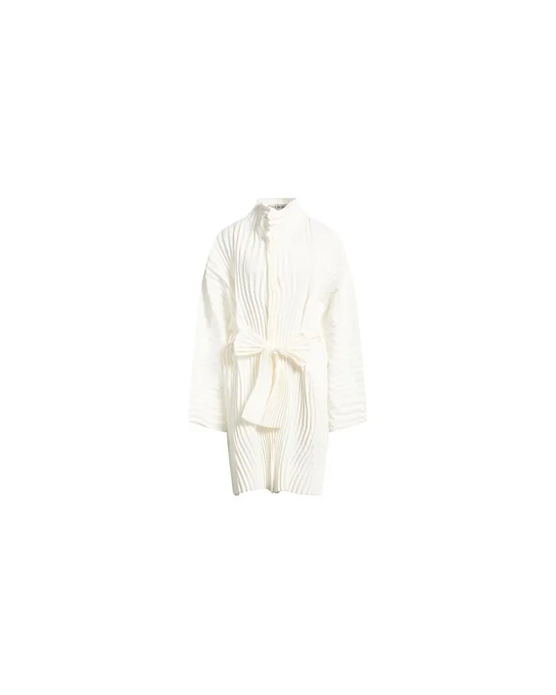 Issey Miyake KLEIDER - Midi-Kleiderauf YOOX.COM Weiß