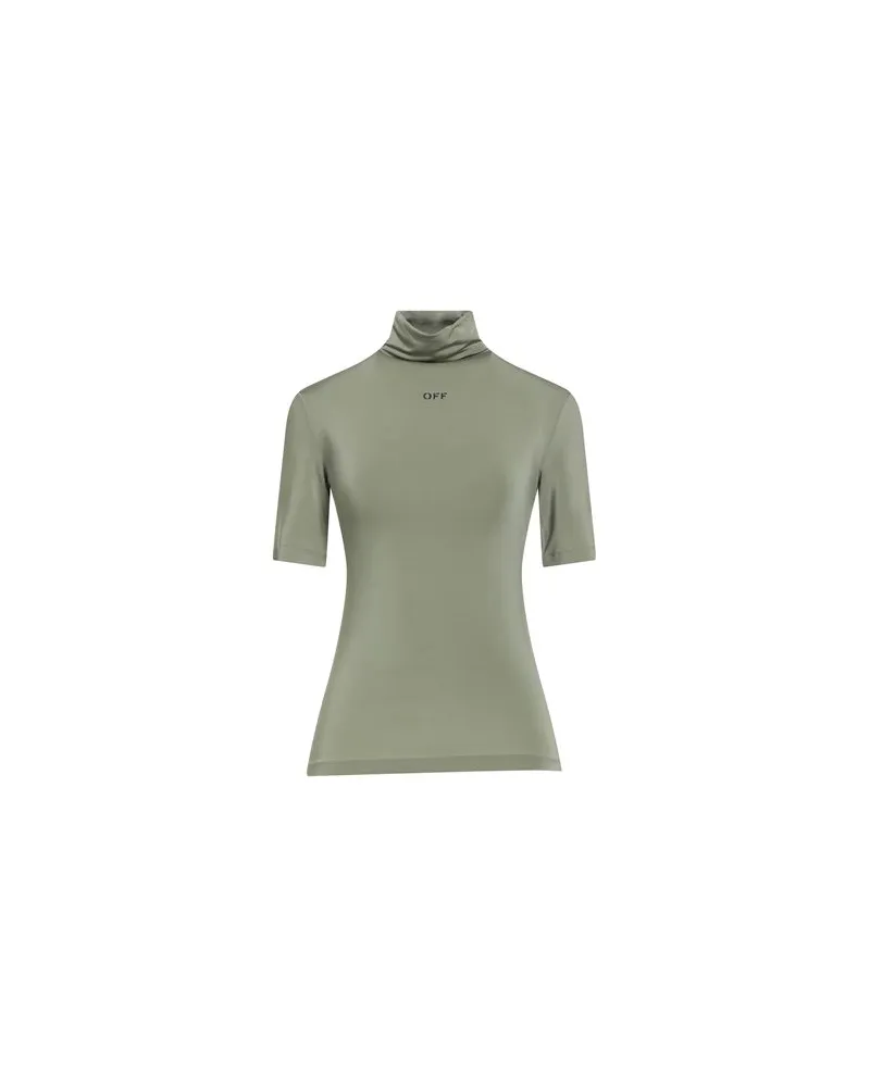 OFF-WHITE TOPS - T-shirtsauf YOOX.COM Militärgrün