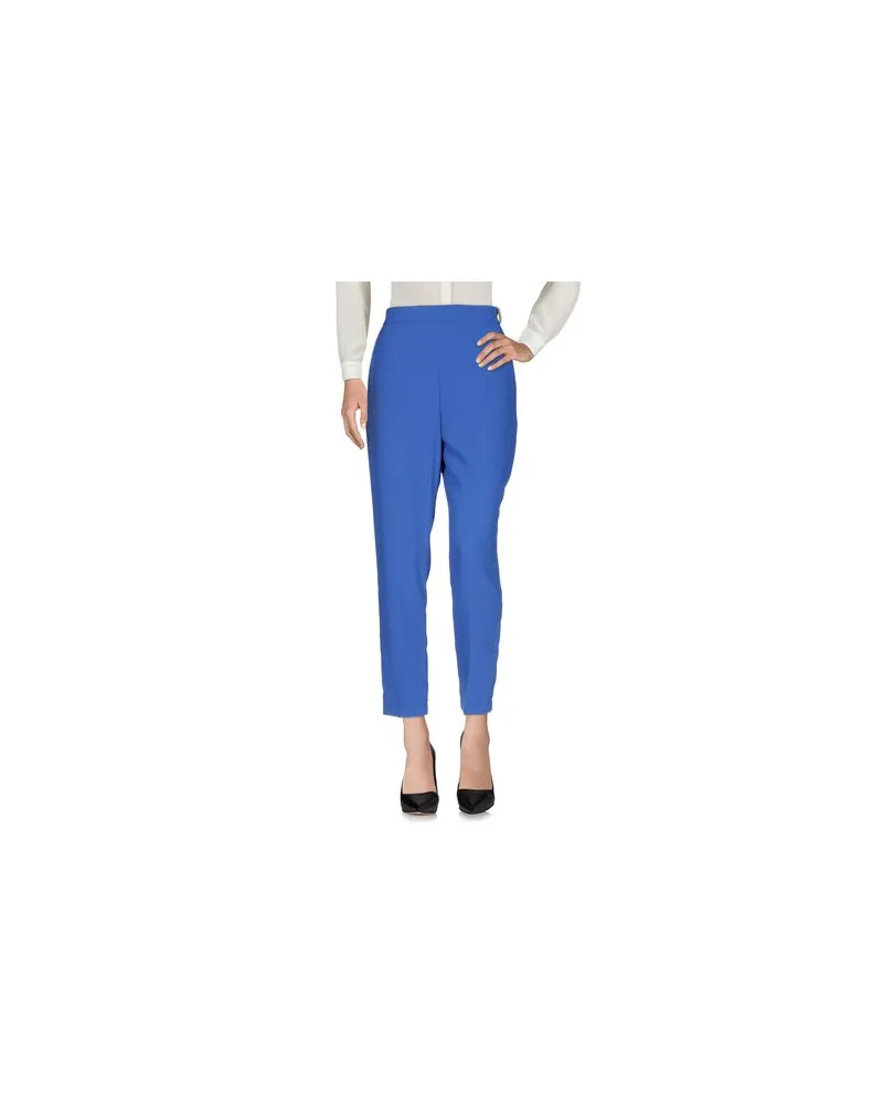 Elisabetta Franchi HOSEN & RÖCKE - Hosenauf YOOX.COM Azurblau