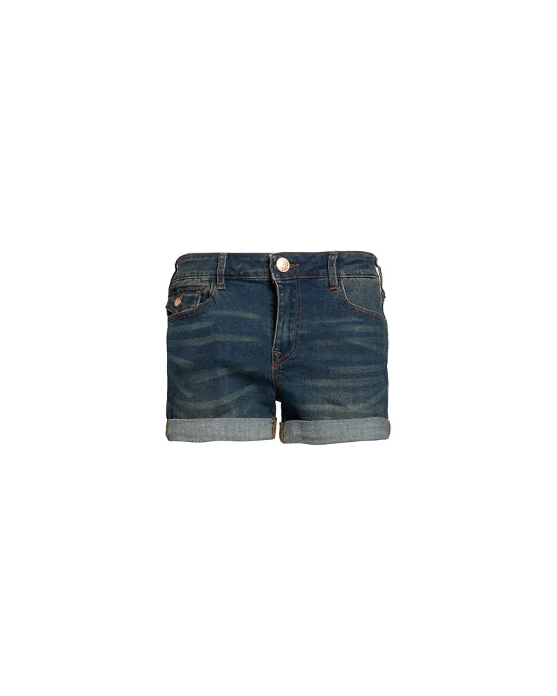 True Religion HOSEN & RÖCKE - Jeansshortsauf YOOX.COM Blau