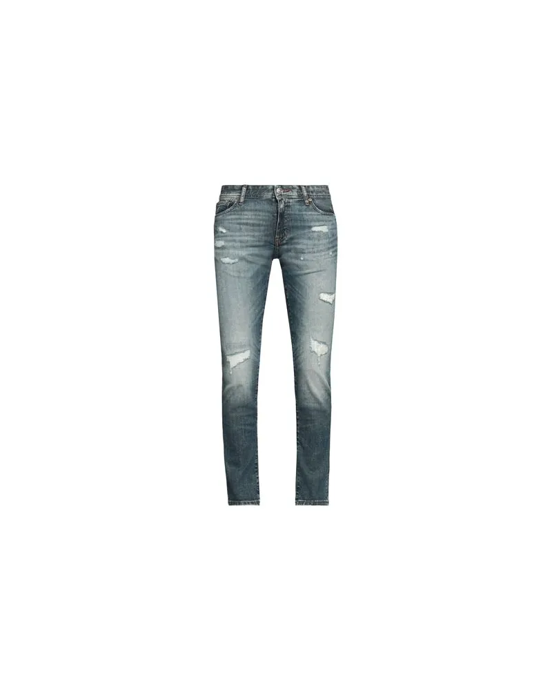 Armani Exchange HOSEN & RÖCKE - Jeanshosenauf YOOX.COM Blau