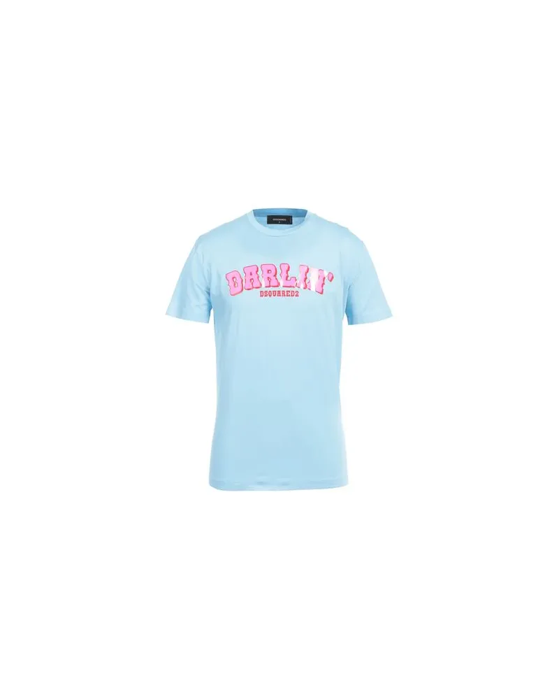 Dsquared2 TOPS - T-shirtsauf YOOX.COM Himmelblau