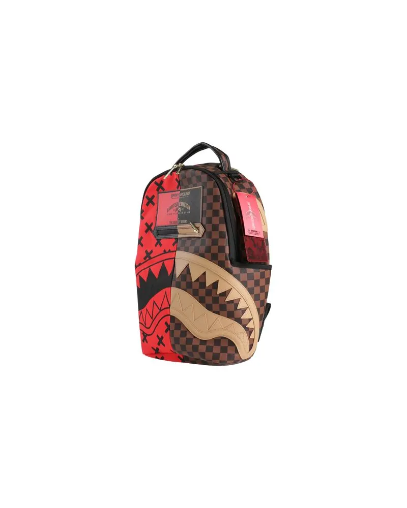 Sprayground REVERSE HALF SPLIT BACKPACK - TASCHEN - Rucksäckeauf YOOX.COM Rot