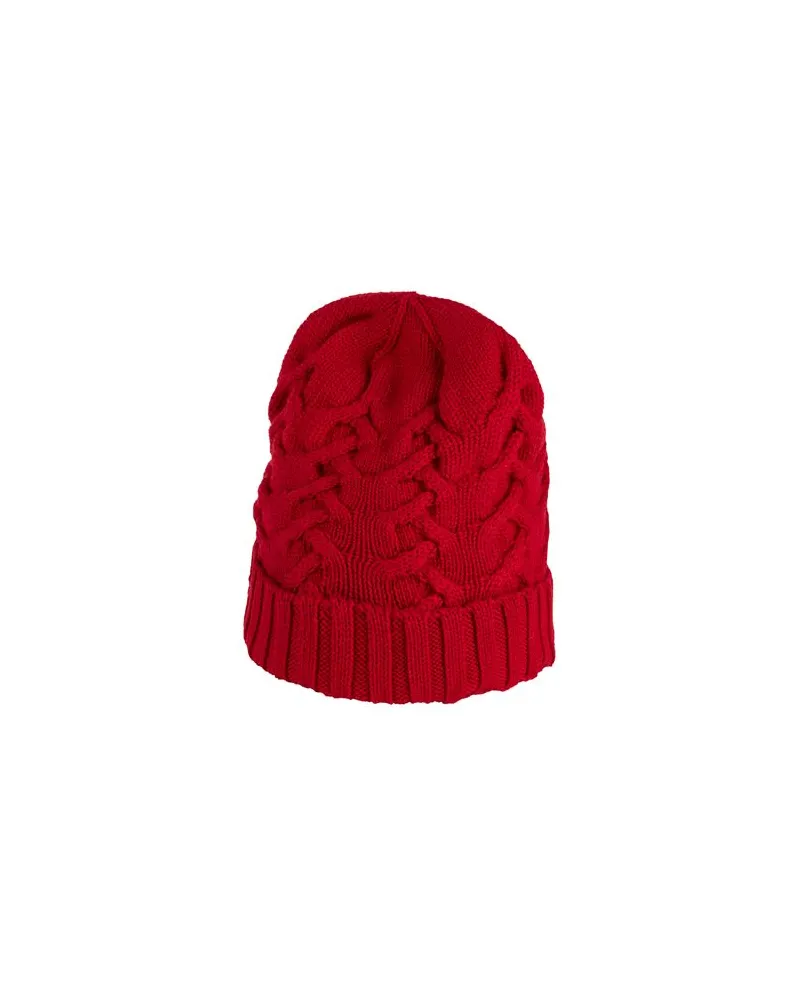 Paolo Pecora Milano ACCESSOIRES - Mützen & Hüteauf YOOX.COM Ziegelrot