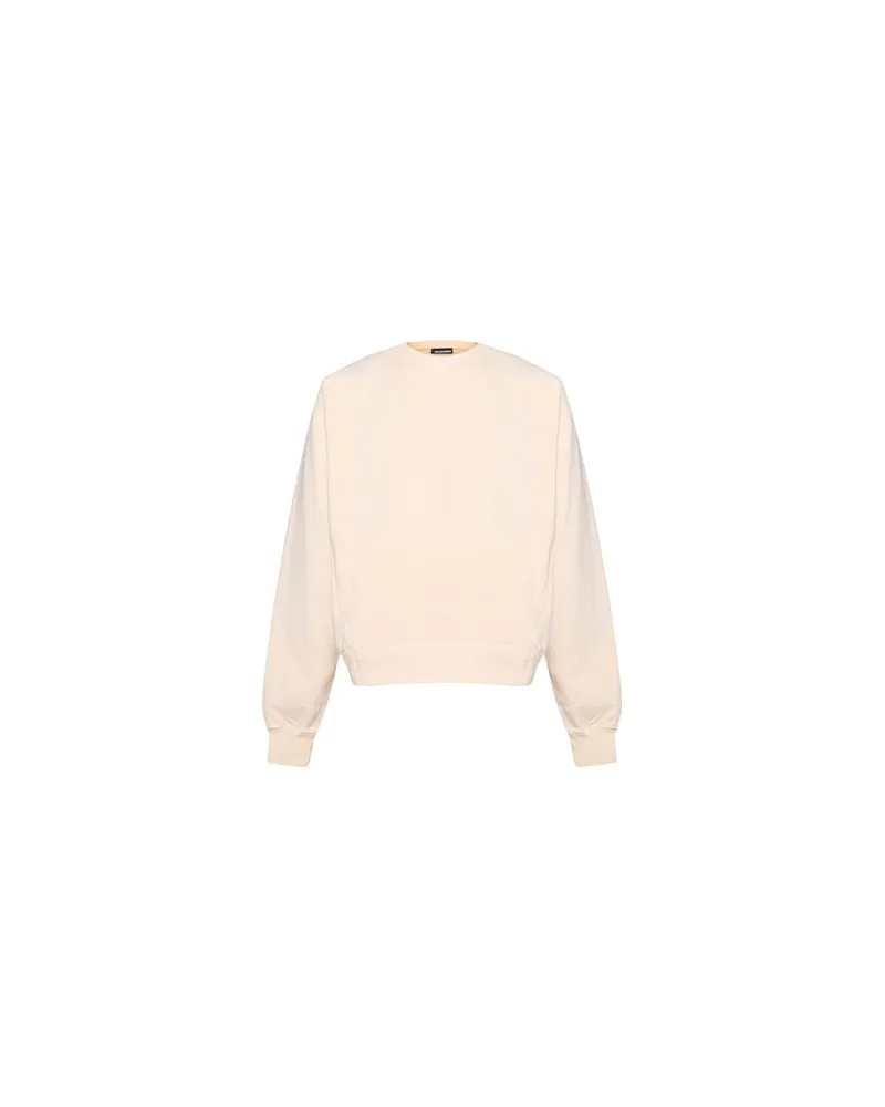 Jacquemus TOPS - Sweatshirtsauf YOOX.COM Cremeweiß