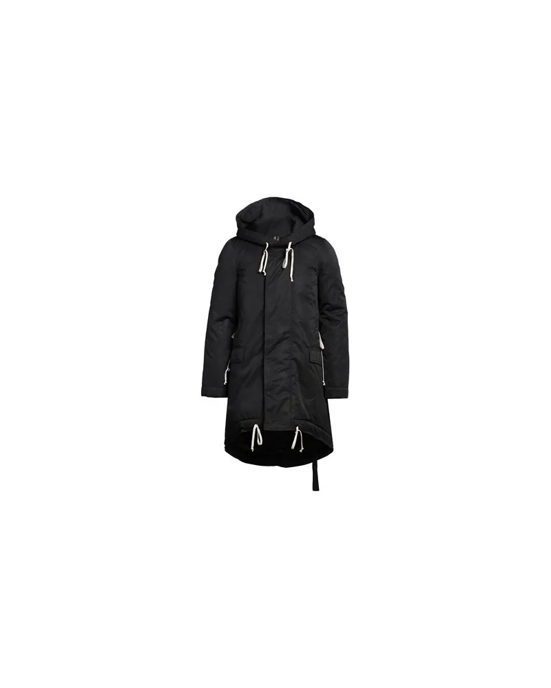 DRKSHDW by Rick Owens JACKEN & MÄNTEL - Mäntelauf YOOX.COM Schwarz