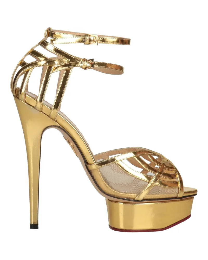 Charlotte Olympia Sandale Gold