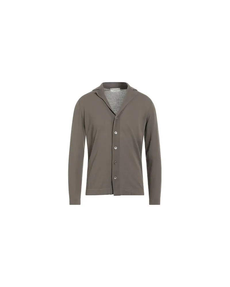 Filippo de Laurentiis STRICKWAREN - Strickjackenauf YOOX.COM Militärgrün