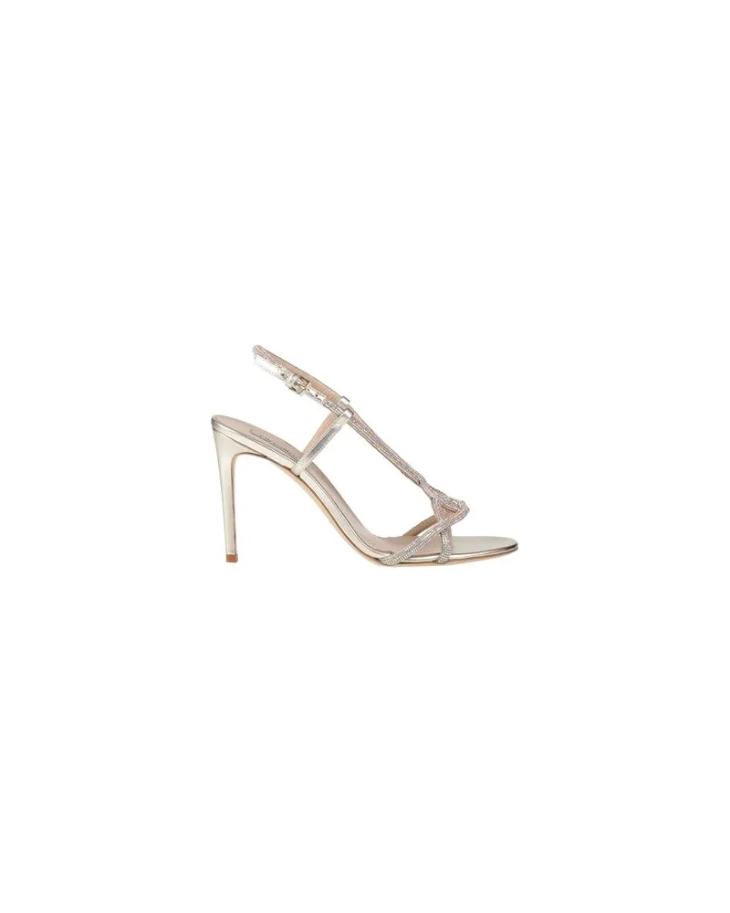 NINALILOU SCHUHE - Sandalenauf YOOX.COM Platin