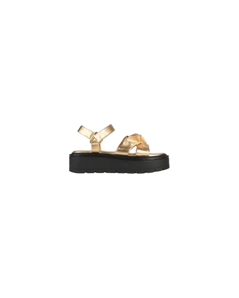 Valentino Garavani SCHUHE - Sandalenauf YOOX.COM Gold