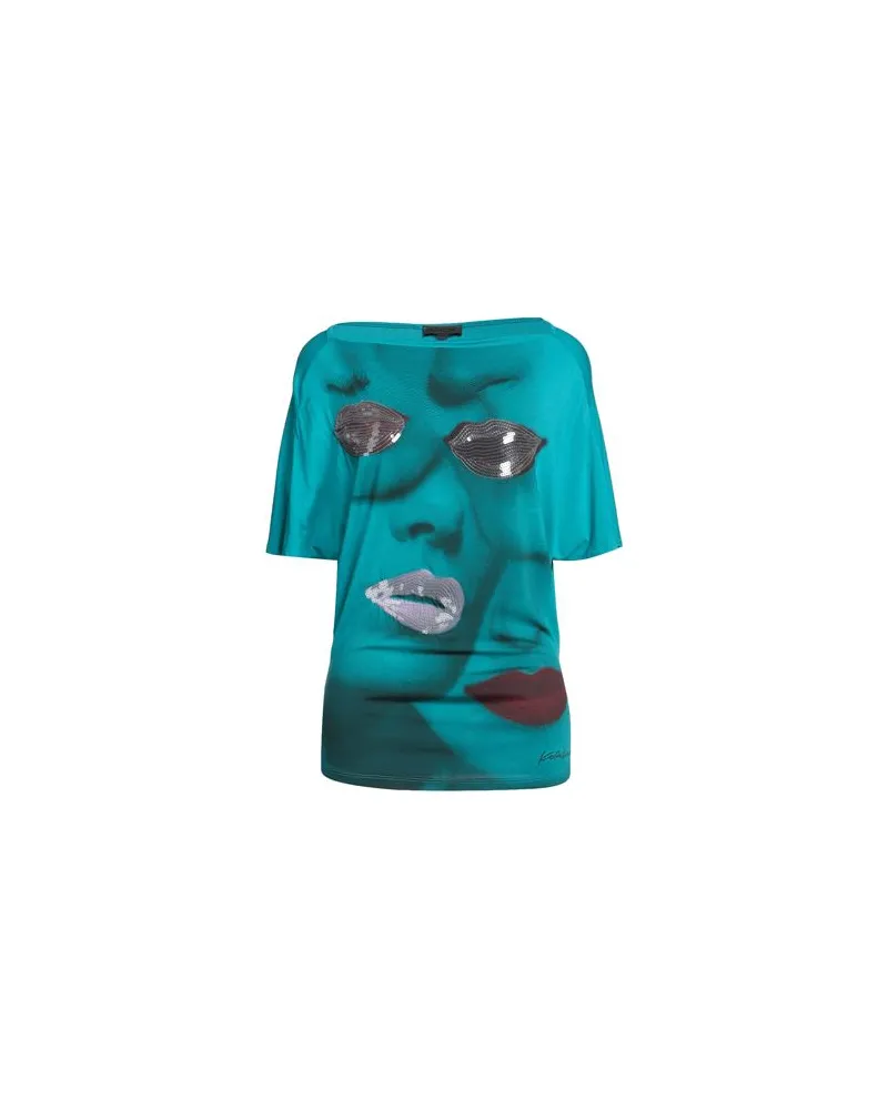 KORALLINE TOPS - T-shirtsauf YOOX.COM Aquamarin