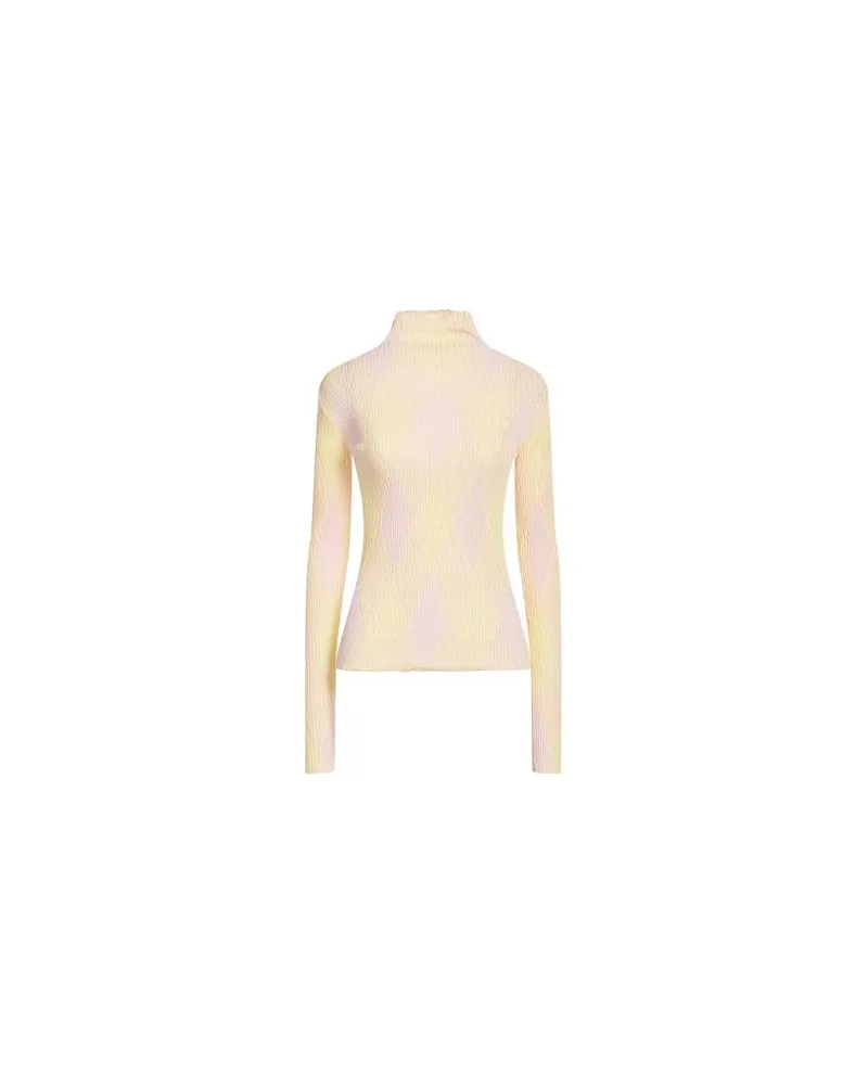 Burberry STRICKWAREN - Rollkragenpulloverauf YOOX.COM Gelb