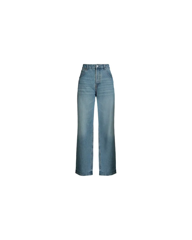 Jacquemus LES SCULPTURES - HOSEN & RÖCKE - Jeanshosenauf YOOX.COM Blau