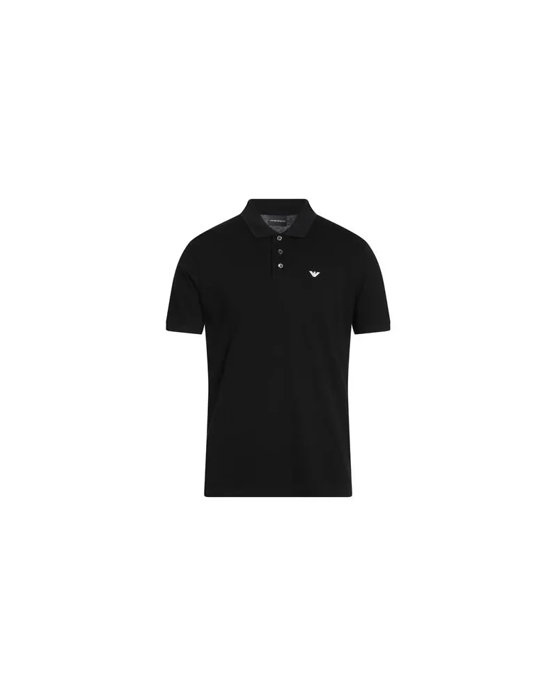 Emporio Armani TOPS - Poloshirtsauf YOOX.COM Schwarz