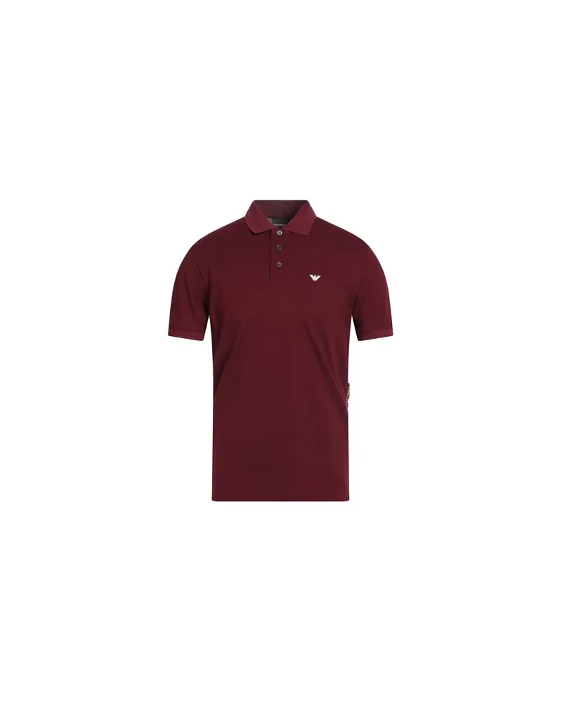 Emporio Armani TOPS - Poloshirtsauf YOOX.COM Bordeaux