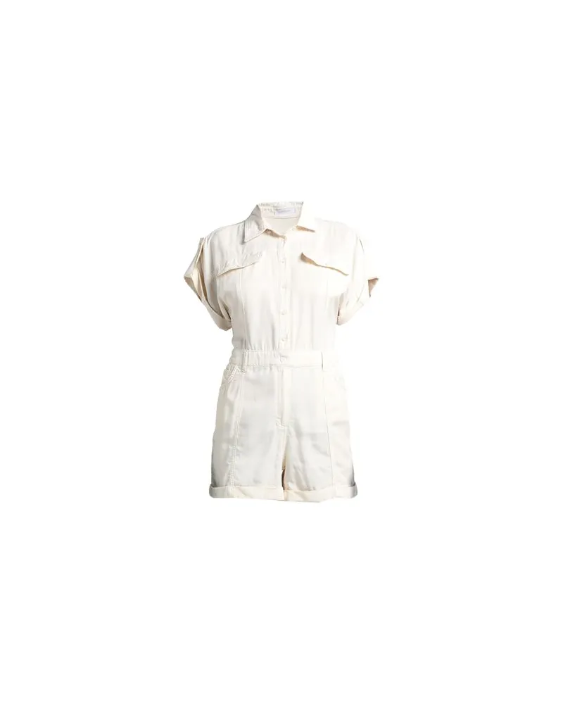 Patrizia Pepe OVERALLS - Jumpsuitsauf YOOX.COM Elfenbein