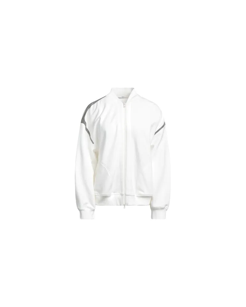 Brunello Cucinelli TOPS - Sweatshirtsauf YOOX.COM Weiß