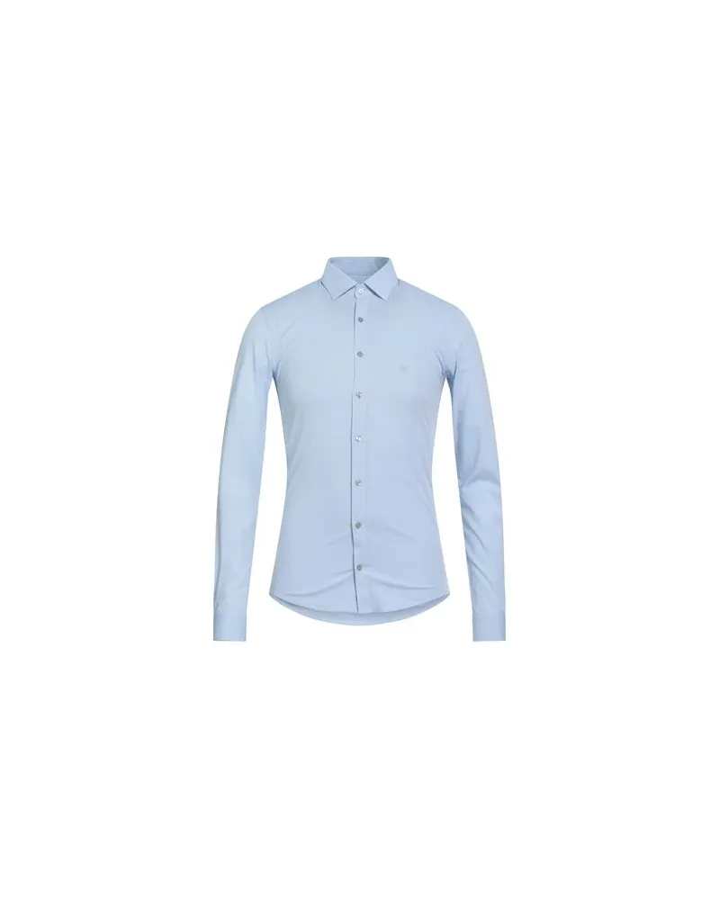 Calvin Klein TOPS - Hemdenauf YOOX.COM Hellblau