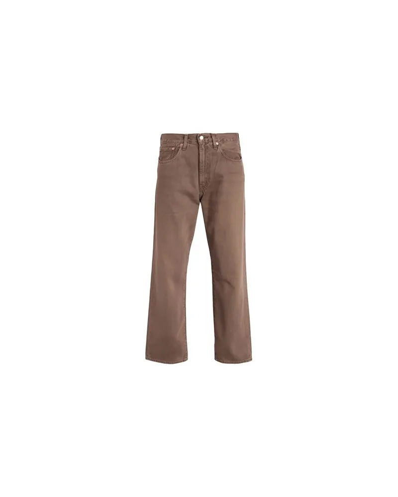 Levi's 568 STAY LOOSE NEUTRALS  - HOSEN & RÖCKE - Jeanshosenauf YOOX.COM Braun