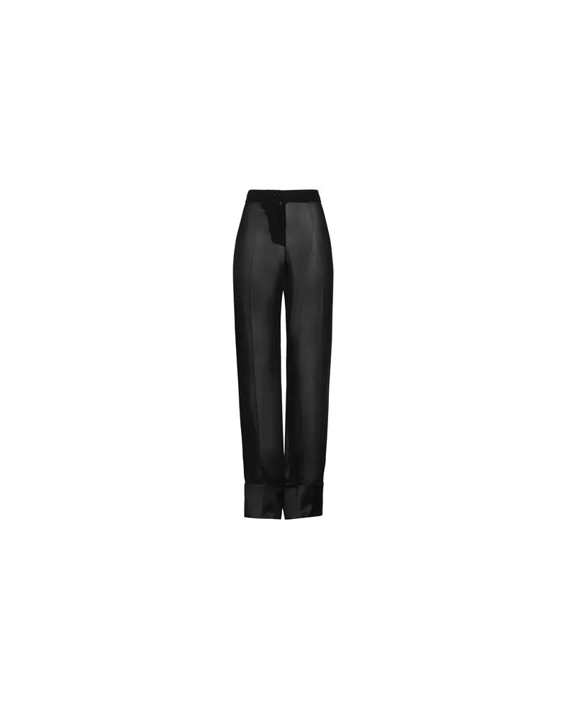 Moschino HOSEN & RÖCKE - Hosenauf YOOX.COM Schwarz