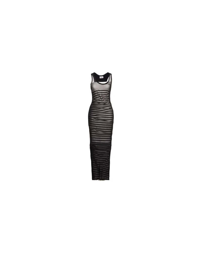 Jean Paul Gaultier KLEIDER - Maxi-Kleiderauf YOOX.COM Schwarz