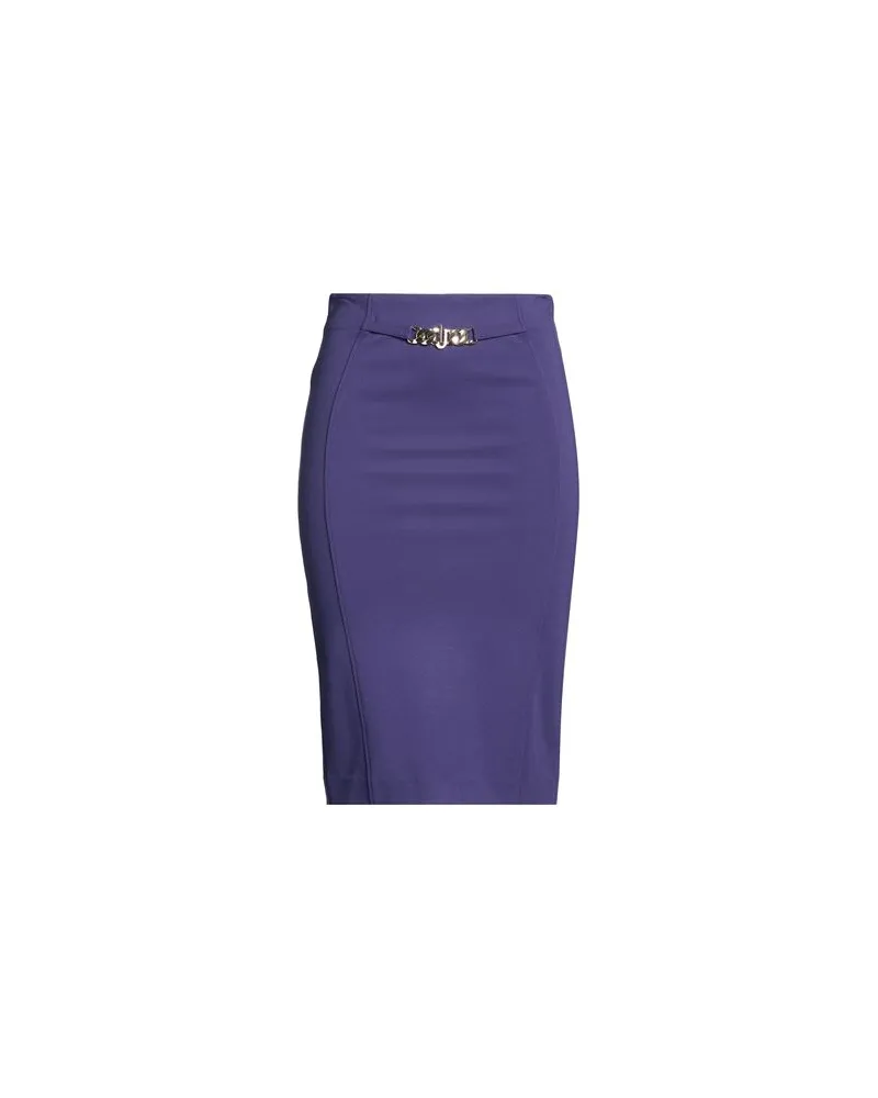 Liu Jo HOSEN & RÖCKE - Midi-Röckeauf YOOX.COM Dunkelviolett