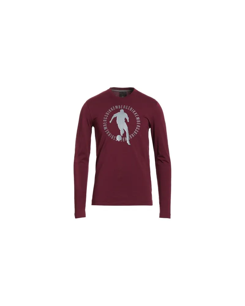 Bikkembergs TOPS - T-shirtsauf YOOX.COM Bordeaux