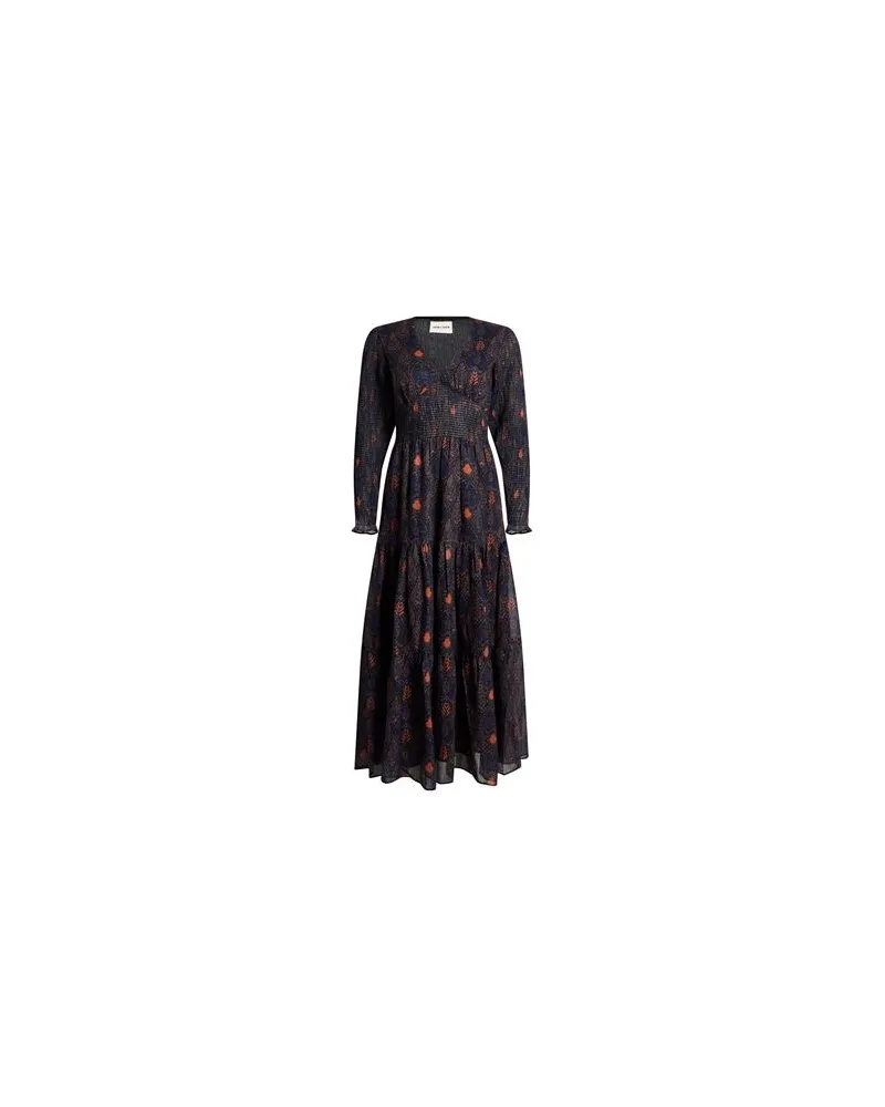 Antik Batik KLEIDER - Maxi-Kleiderauf YOOX.COM Nachtblau