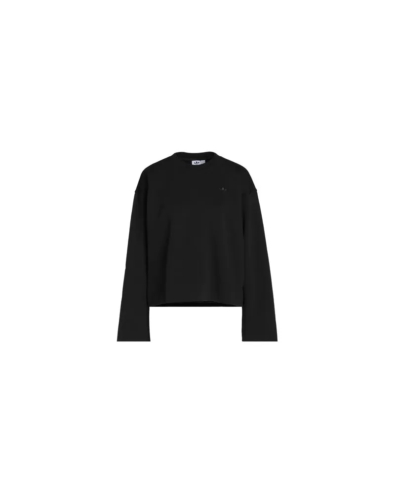 adidas ESS SHORT SWEAT  - TOPS - Sweatshirtsauf YOOX.COM Schwarz