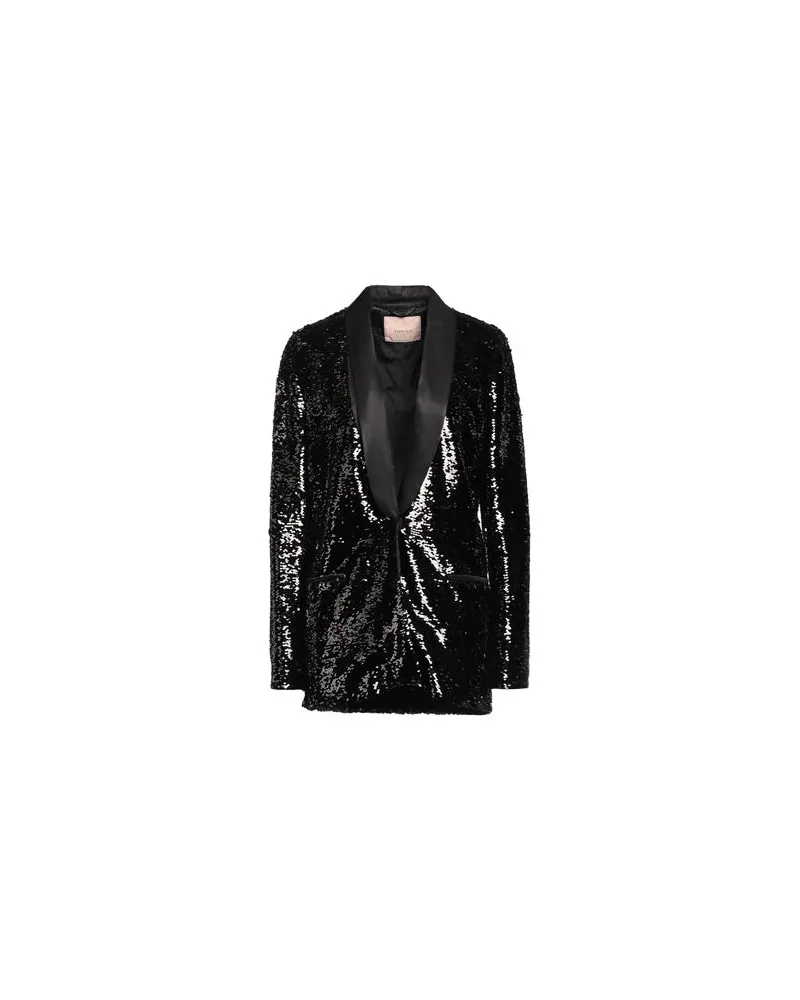 Twin-Set ANZÜGE und CO-ORDS - Blazersauf YOOX.COM Schwarz