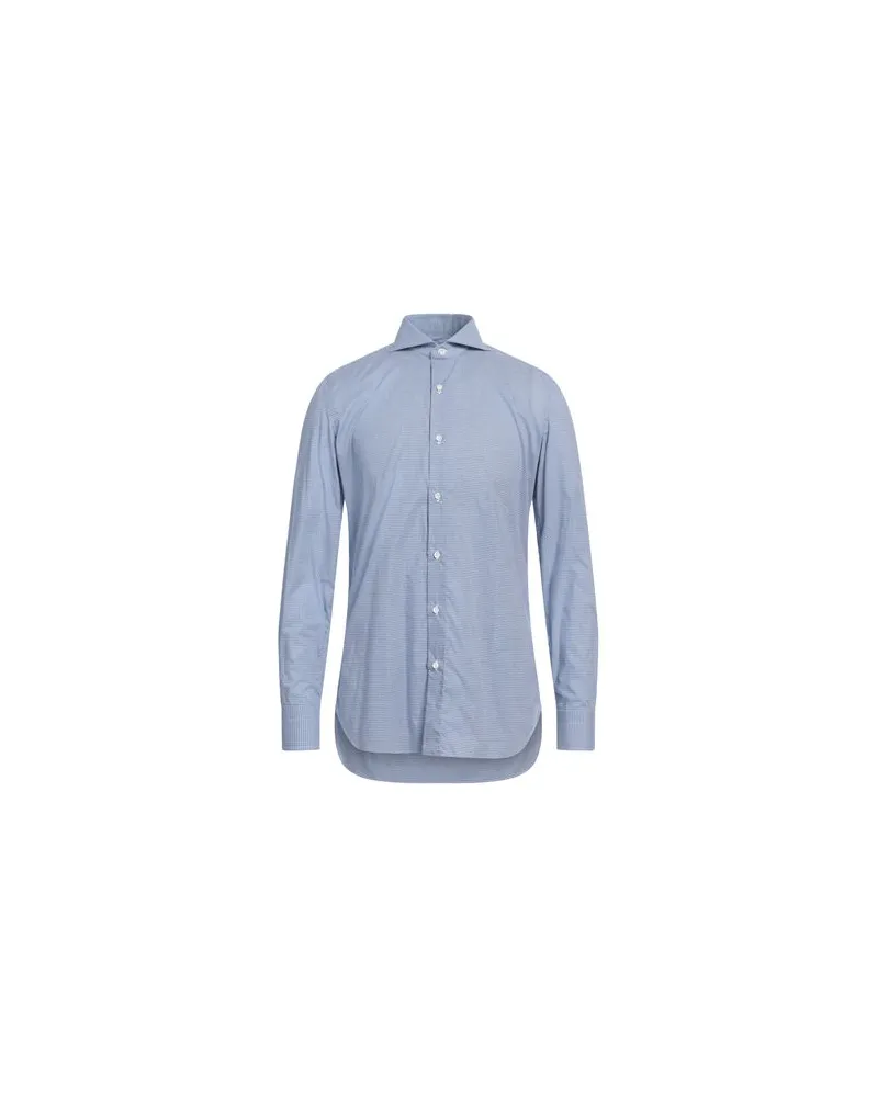 Luigi Borrelli TOPS - Hemdenauf YOOX.COM Azurblau