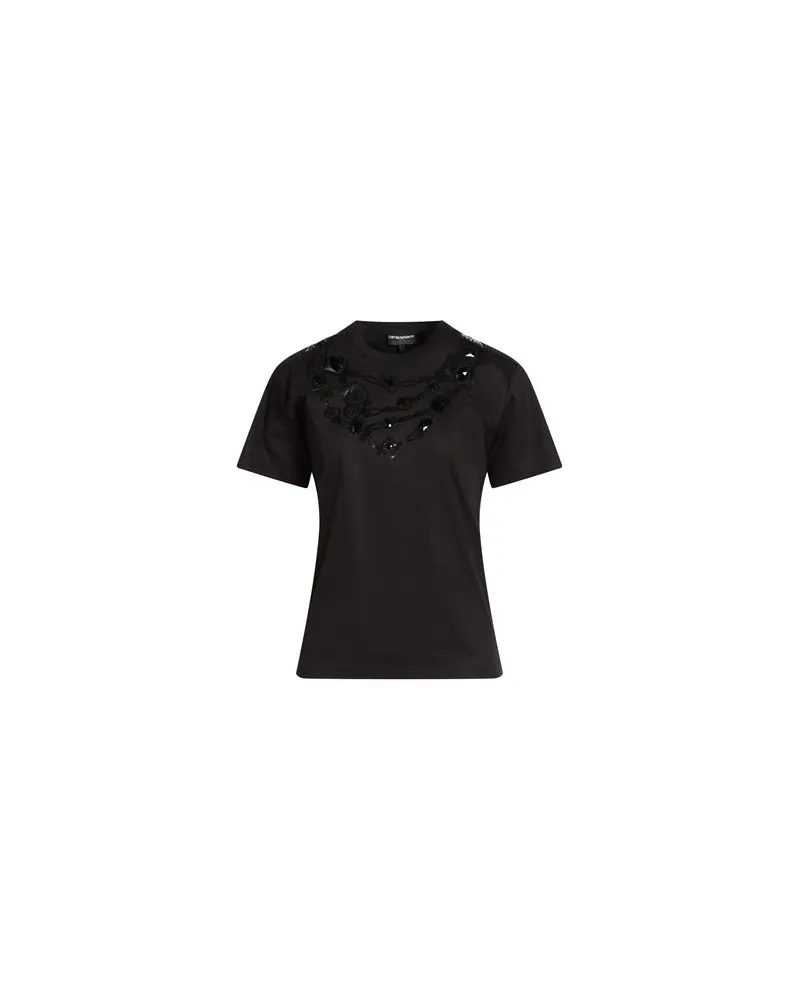 Emporio Armani TOPS - T-shirtsauf YOOX.COM Schwarz