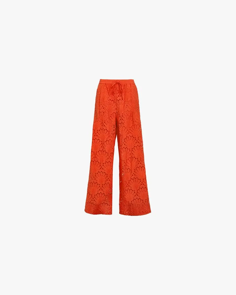 Essentiel HOSEN & RÖCKE - Hosenauf YOOX.COM Tomatenrot