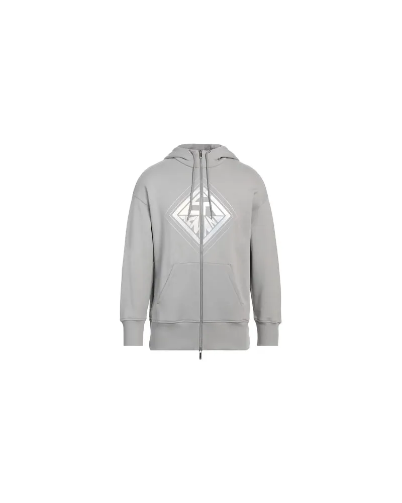 Emporio Armani TOPS - Sweatshirtsauf YOOX.COM Hellgrau