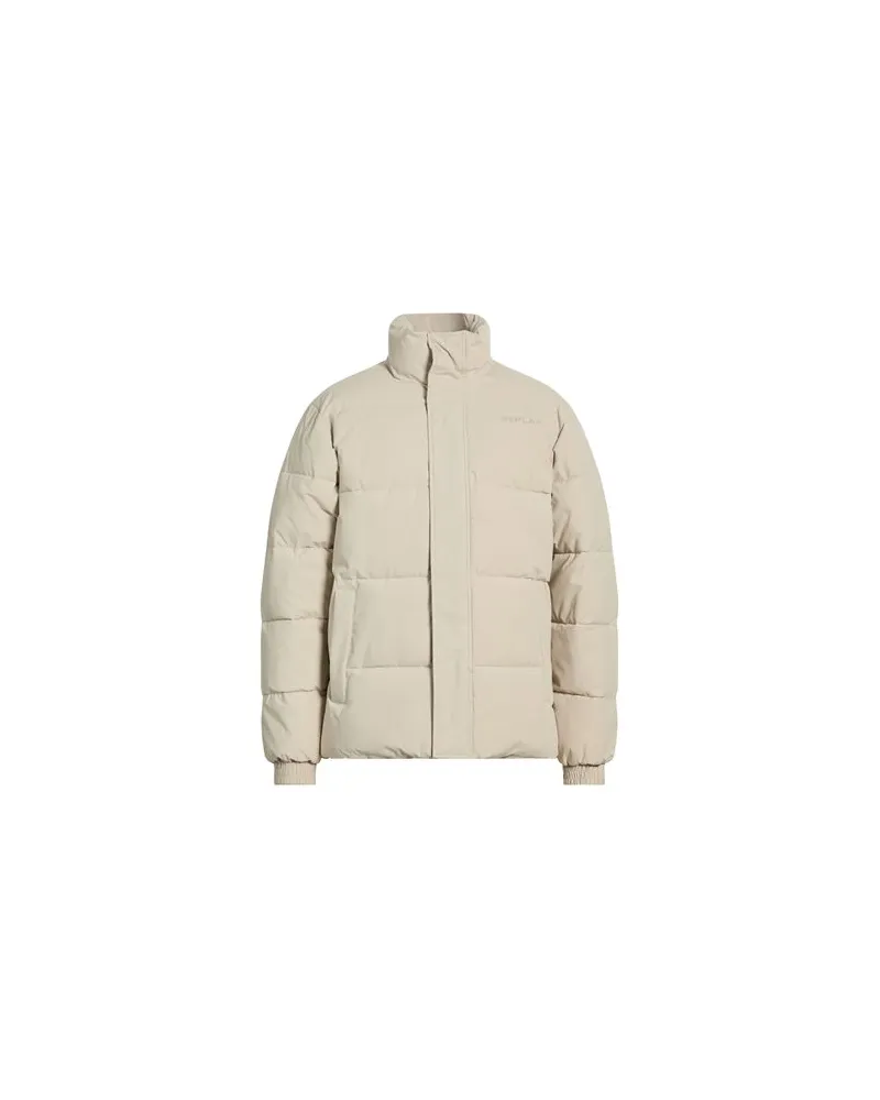 Replay JACKEN & MÄNTEL - Pufferjacken & Daunenjackenauf YOOX.COM Beige